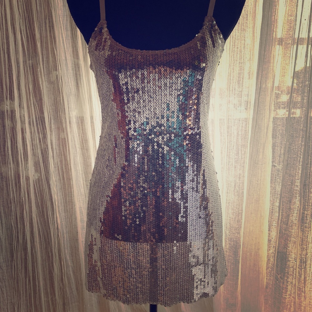 Intimately Free People Sequin Slip Dress